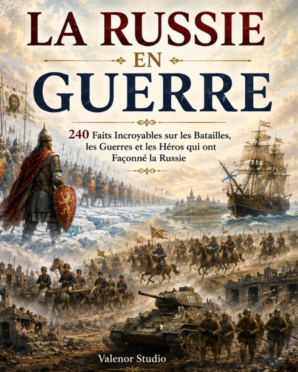 La Russie en Guerre: 240 Faits Incroyables sur les Batailles, les Guerres, les Conquêtes et les Héros qui ont Façonné la Russie