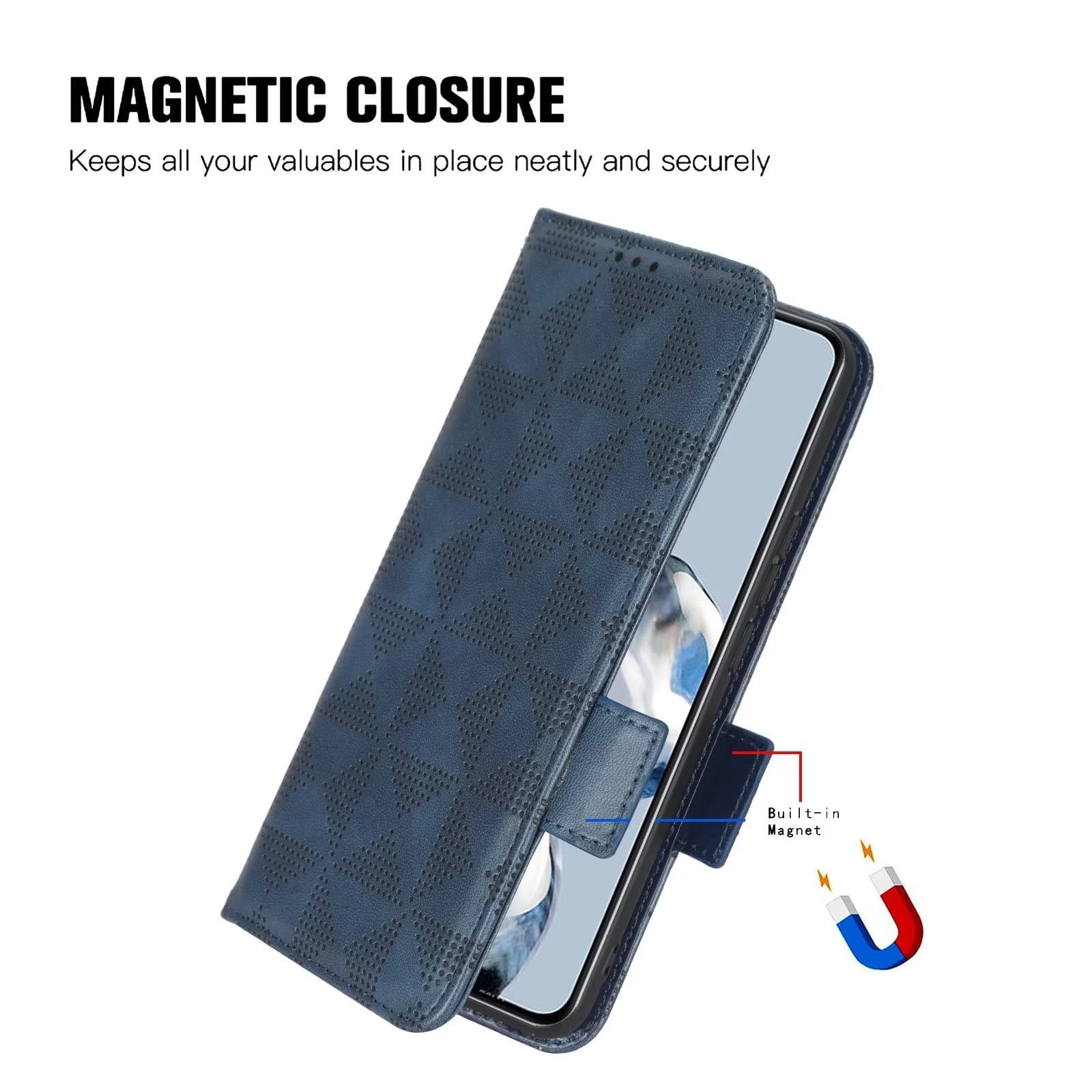 Custodia Portafoglio In Pelle PU Per Vivo IQOO Neo – Marrone, Con Chiusura Magnetica, Slot Carte E Funzione Stand - 4