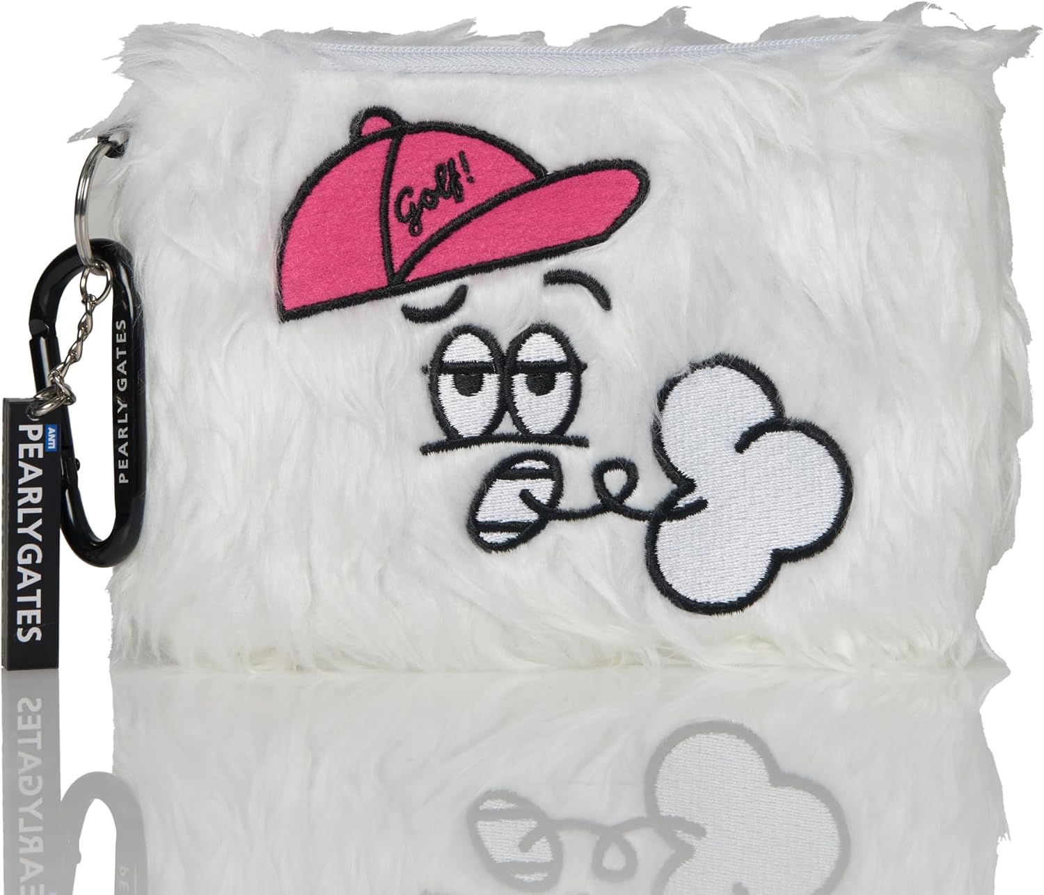 【新品】PEARLY GATES プー フェイクファーボールポーチ・カードバッグ 楽天市場】PEARLY GATES プーさんフェイクファーボールポーチ ＜Winnie