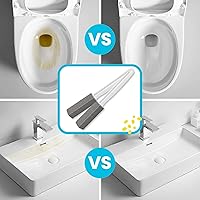 Vista 2 de Simple Life Pumice Stone Toilet Bowl Cleaner Toilet Pumice Stone with Extra Long Handle Scouring Stick for Toilet Cleaning, Stain Removal on
