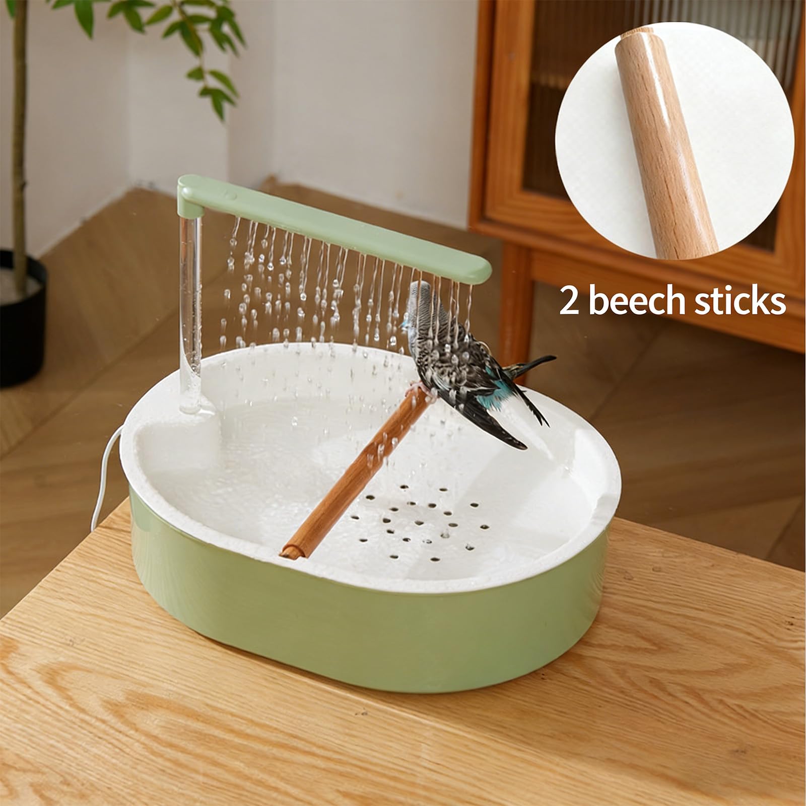 Fontane Bagno Uccelli Interior, Pine Stick 1.5