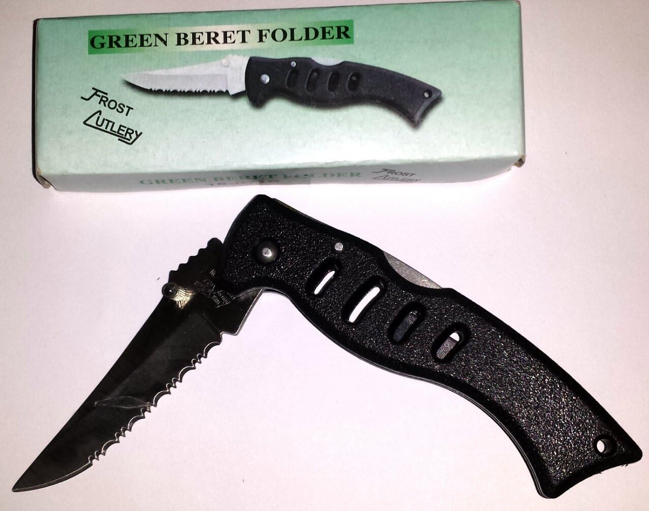 Frost Green Beret Folder Pocket Knife