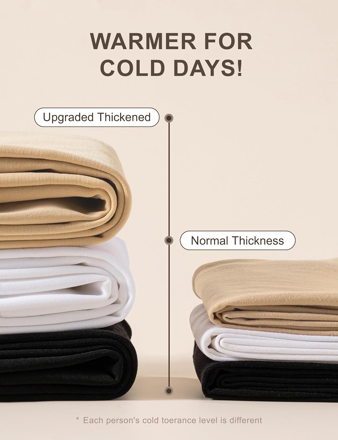 DIPUG Girls Fleece Lined Tights Winter Warm Thick Footed Leggings for girls - Image 3