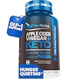 Herbtonics GLP-1 Support Supplement – Apple Cider Vinegar Capsules & Keto BHB | Keto Diet Pills for Women & Men | Supports Appetite & Metabolic Function | 60 Keto ACV Capsules