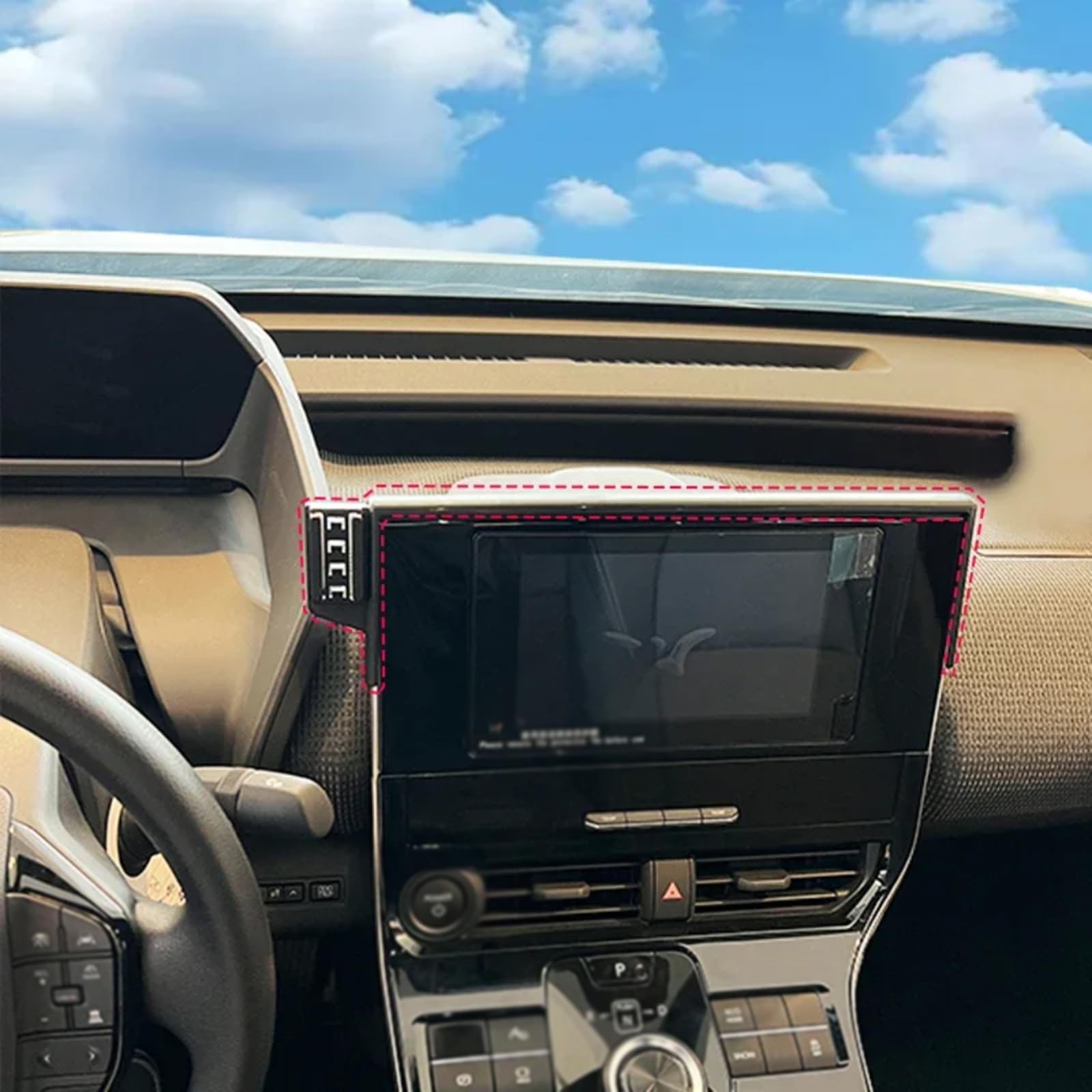 Uchwyt samochodowy dla Toyota BZ4X 2023, Uchwyt na telefon samochodowy