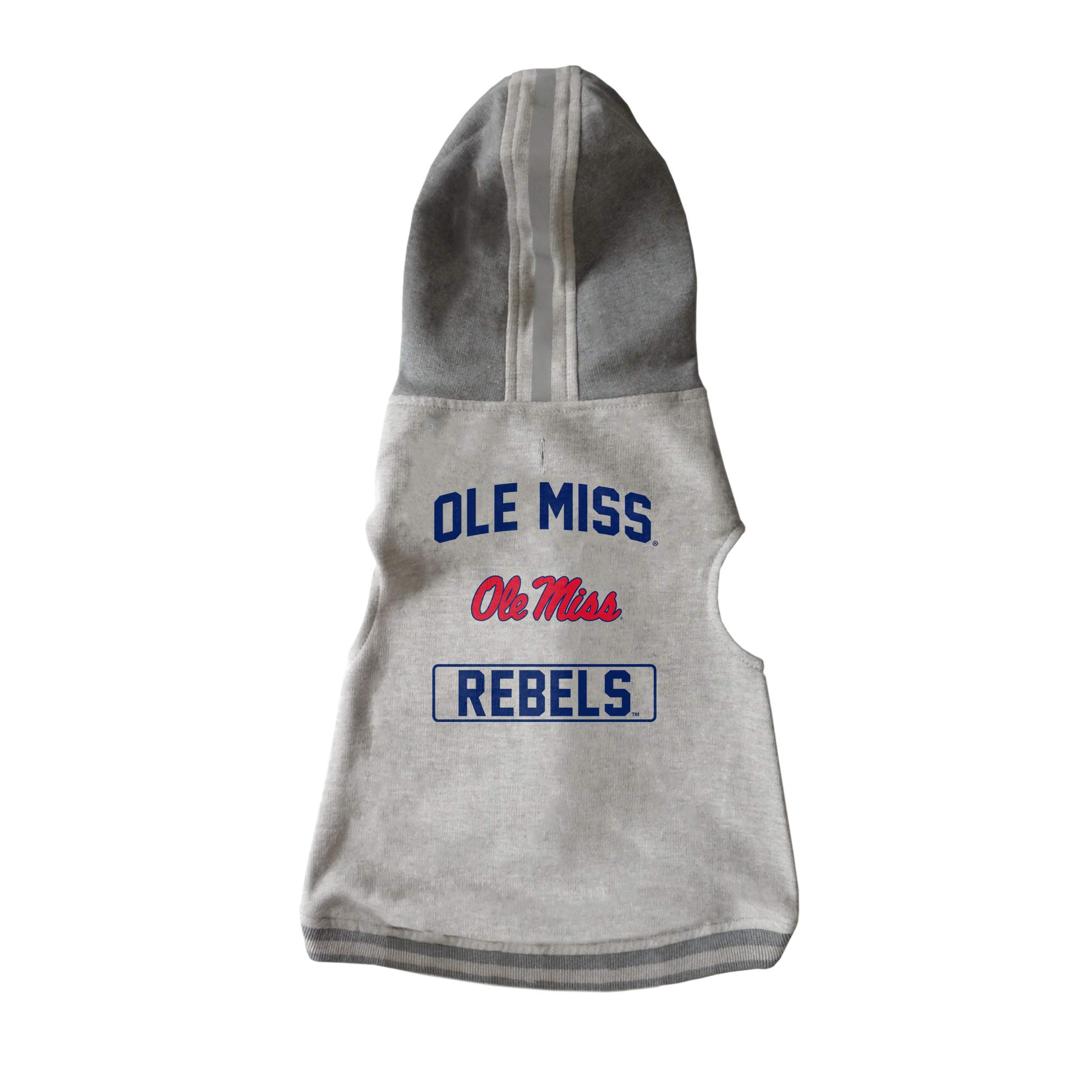 Sudadera Ole Miss Rebels con capucha para perros mini ropa deportiva Littlearth