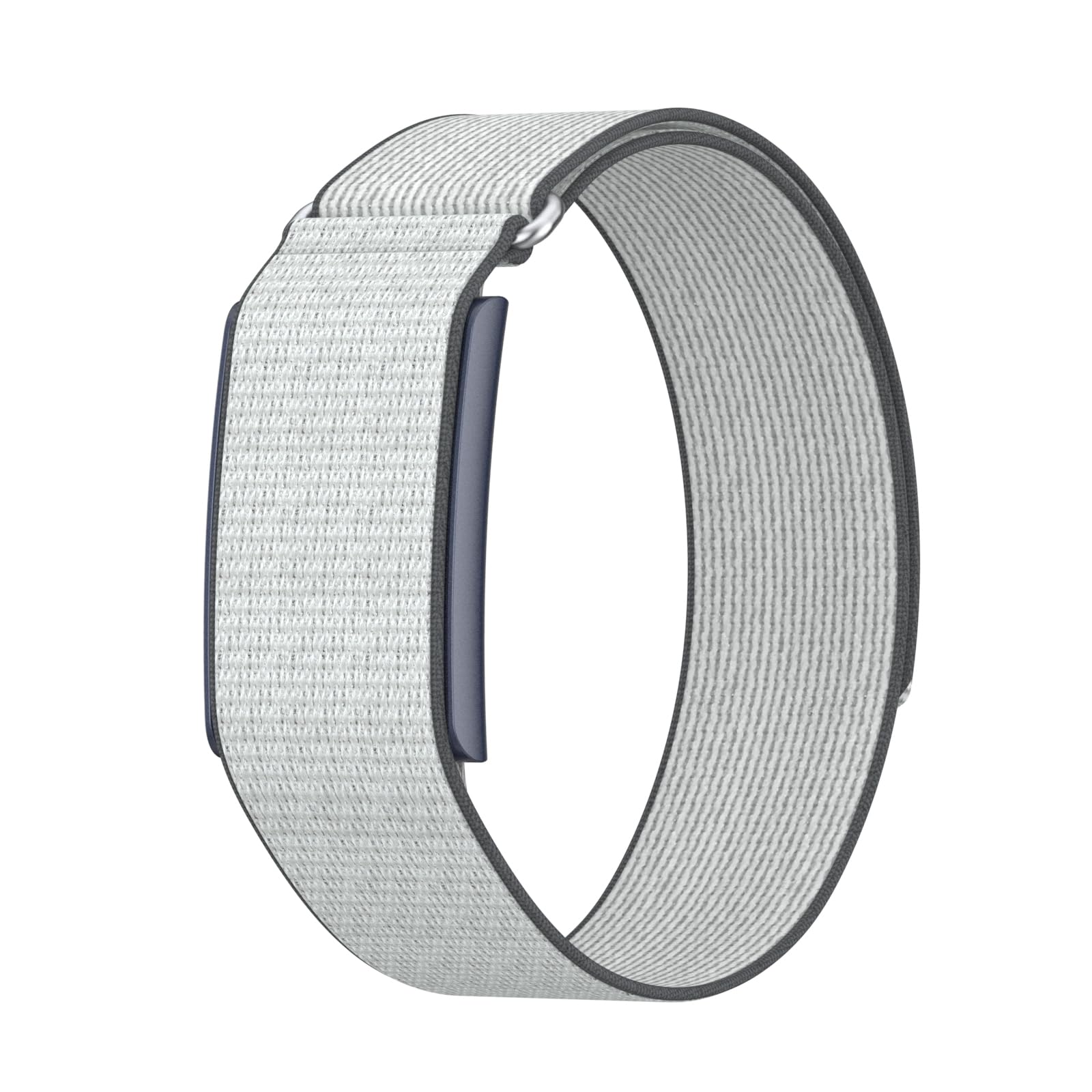 Nylon Loop Compatible with Amazfit Helio Strap Band, Overlay Covered Design | Soft breathable nylon with an adjustable hook-and-loop closure for workouts, sleep, and everyday wear.