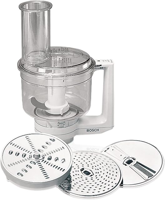 Bosch Hausgeräte MUZ5MM1 Nasadka do Miksera, Stal Szlachetna, 0,5 L, Szary