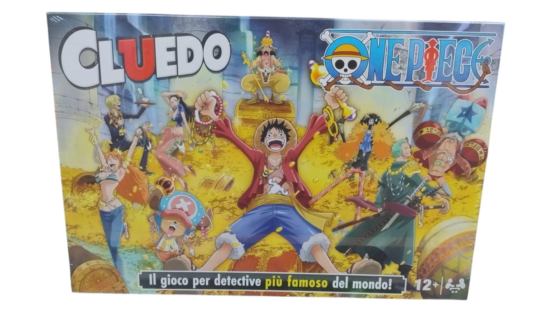Palmitessa Clu-edo One Piece Italiano, Gioco da Tavolo Investigativo, Edizione Italiana