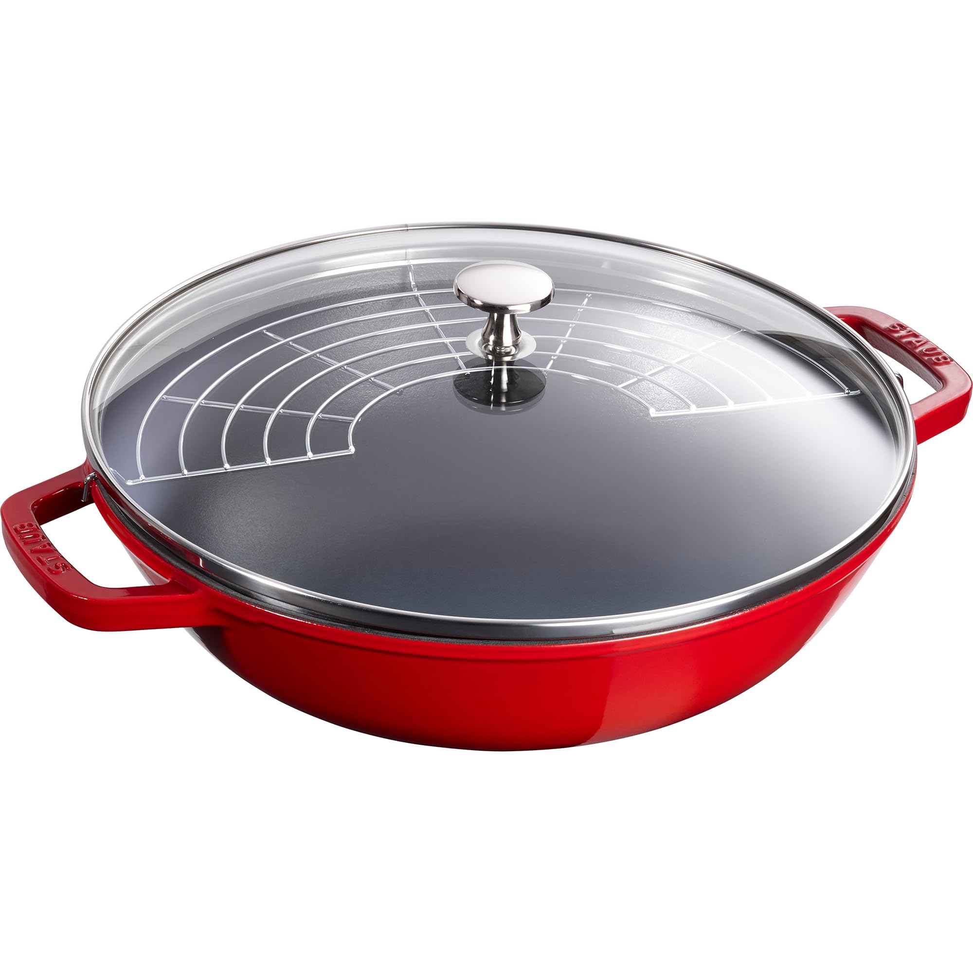 STAUB Cast Iron Perfect Pan, Dutch Oven, 4.5-quart