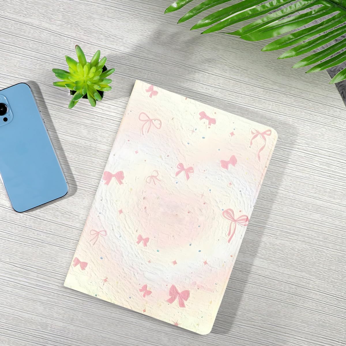 JOYLAND Cute Capybara Pattern Case Compatible With IPad Mini 4/ Mini 5,Pencil Holder & Clear Transparent Soft TPU Back & Trifold Smart Pad White Cover Scratchproof Case