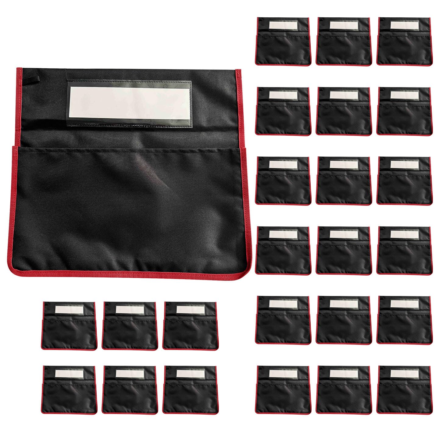Msioytog Multifunctional Students Seat Storage Pouches for Notebooks Pens and Classroom Essentials Management Waterproof Chair Bag
