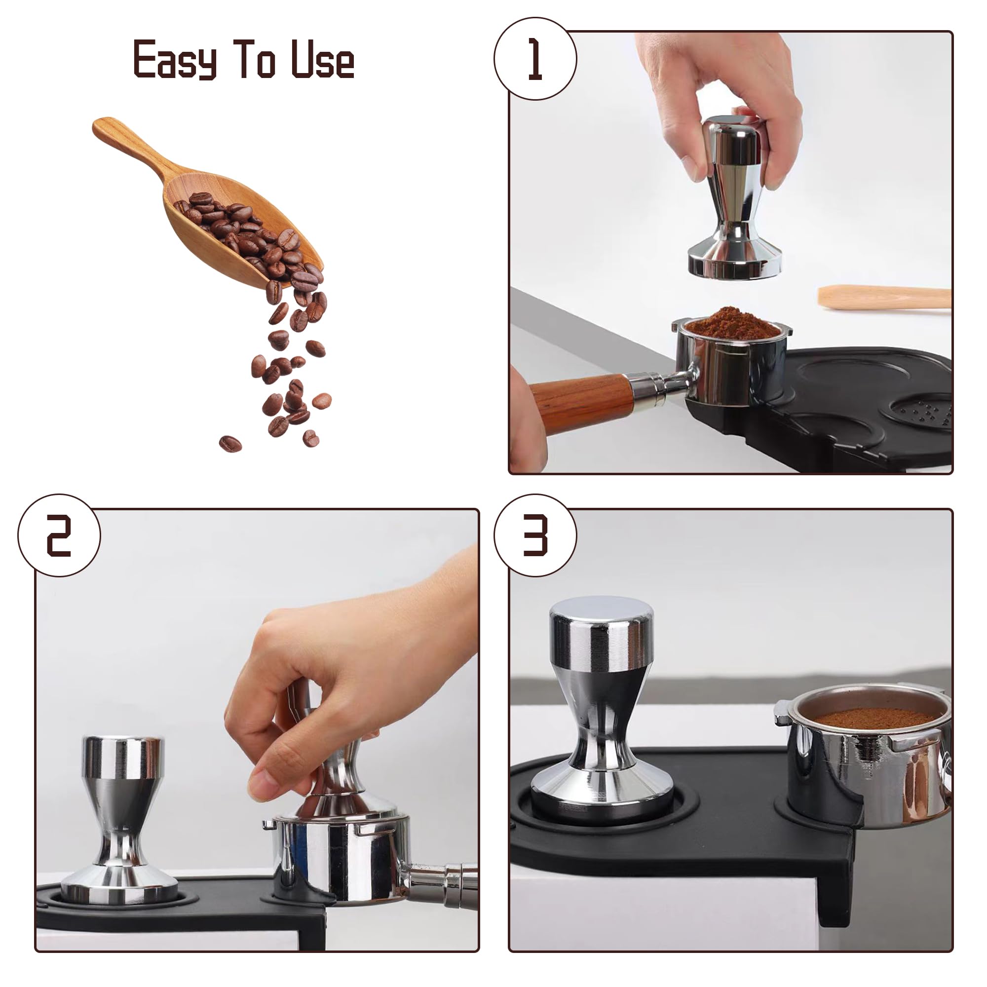 Amazon.com: SWETON Stainless Steel Coffee Tamper Barista Espresso