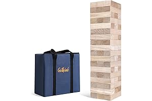 Giant Toppling Timber Tower - The Ultimate Backyard Family Fun!