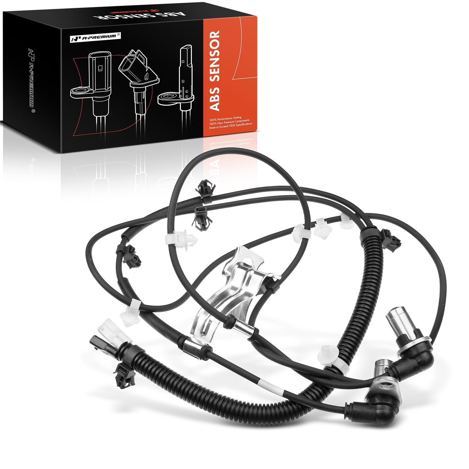 Amazon.com: A-Premium Rear ABS Wheel Speed Sensor Compatible with
