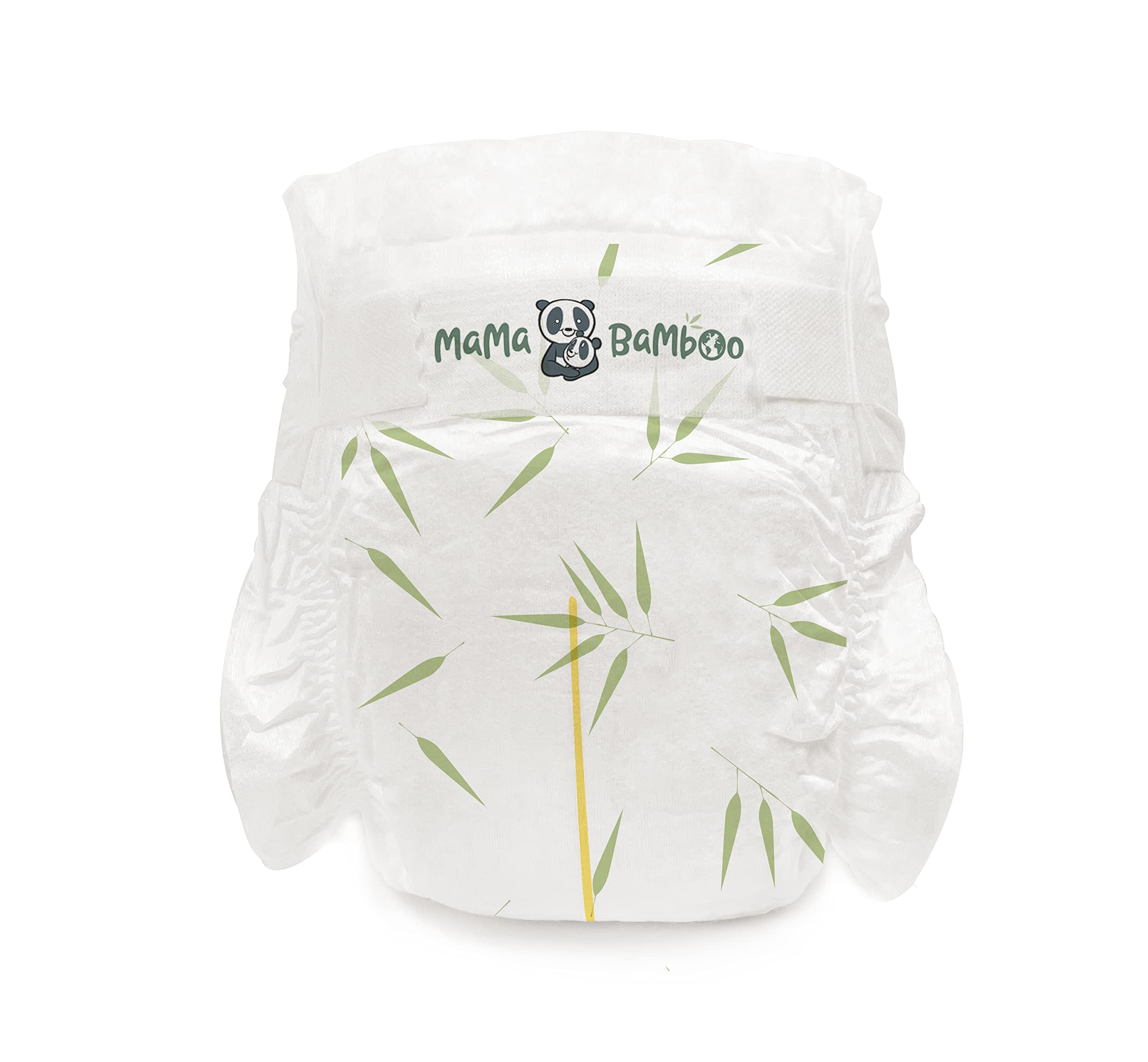 Mama Bamboo Soft Newborn Eco Lot de 35 couches écologiques et durables sans chlore Taille 1
