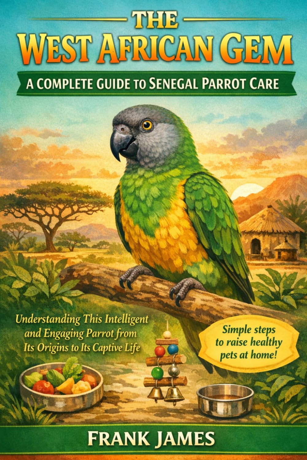 THE WEST AFRICAN GEM: A COMPLETE GUIDE TO SENEGAL PARROT CARE: Understanding This Intelligent and Engaging Parrot from Its Origins to Its Captive Life