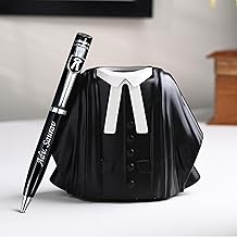 Personalized Advocate Coat Pen Stand and Advocate Pen – Custom Name Engraved Permanently | Ideal Gift for Lawyers, Advocates, Vakils & Judges, Law Graduates, Bar Passers, Promotions & Special Events