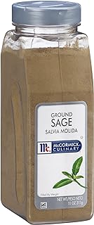 McCormick Culinary Ground Sage, 11 oz - One 11 Ounce Container of Ground...