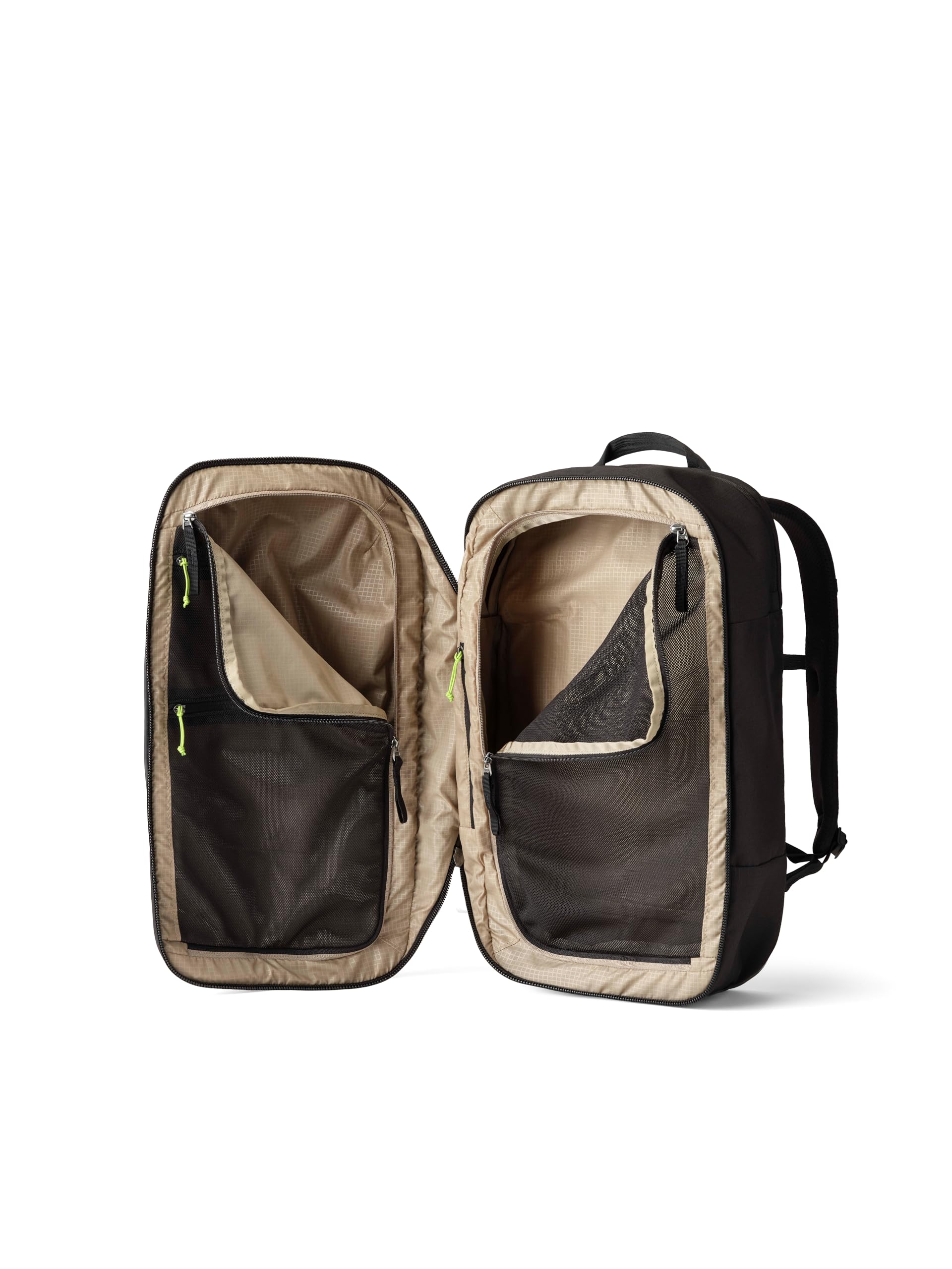 Gregory Active Travel - Border 30, plecak podróżny, 53 cm, 30 l, 1,51 kg, lekka torba podróżna, kieszeń na laptopa 15 cali, czarny (czarny porost)