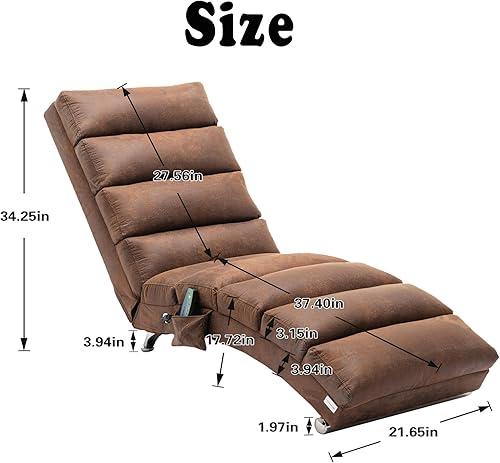 Miniatura 3 de Silla reclinable eléctrica tumbona de lino de masaje silla de interior sofá reclinable moderno silla de dormir para oficina dormitorio sala de estar