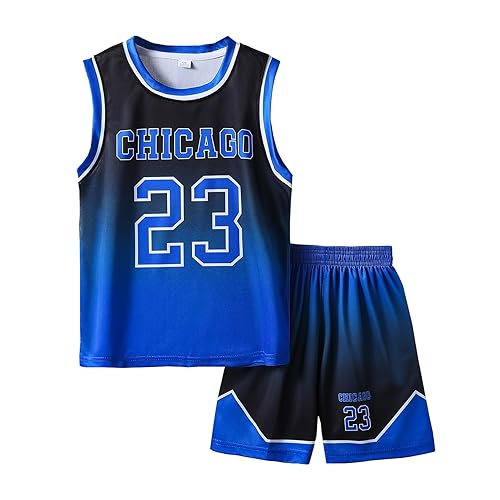 Basketball Jerseys 23# for Kids Youth Sports T-Shirt Jersey Boys