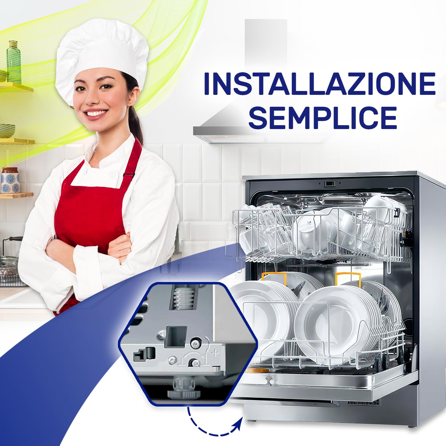 4 Piedini Antivibrazioni In Gomma Per Elettrodomestici - Foto 2