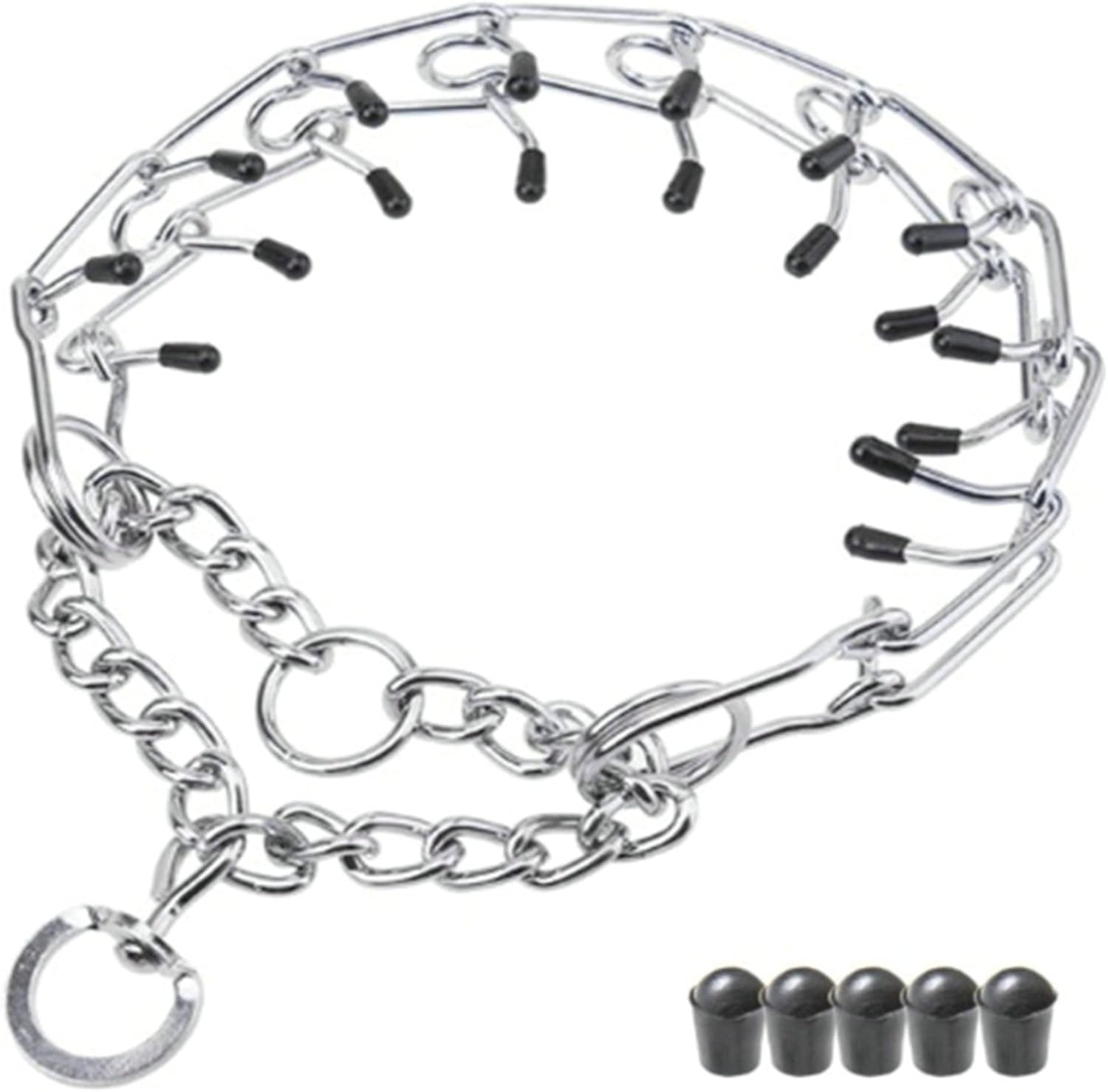 GAITY PET Dog Prong Collar, Training Metal Gear Pinch