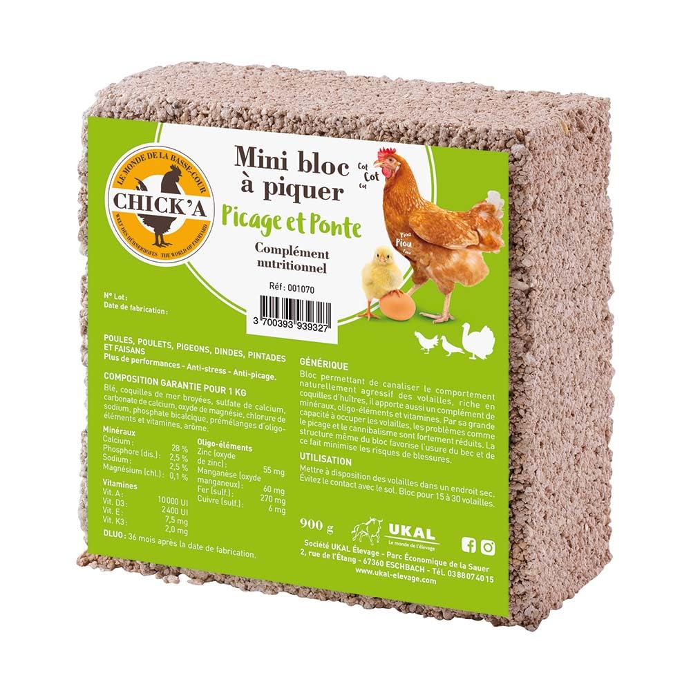 CHICK'A Mini-Bloc à piquer