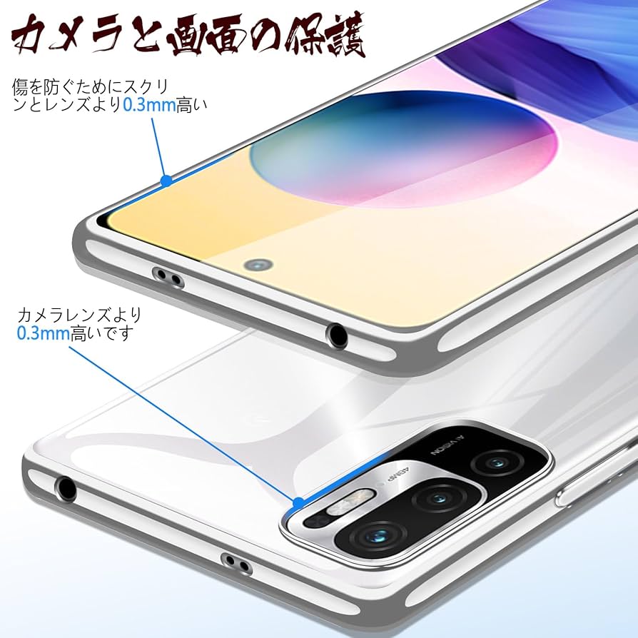 Xiaomi Redmi Note 10T 本体 透明ケース付き Amazon.co.jp: Xiaomi Redmi Note 10 JE/Redmi Note 10T 用