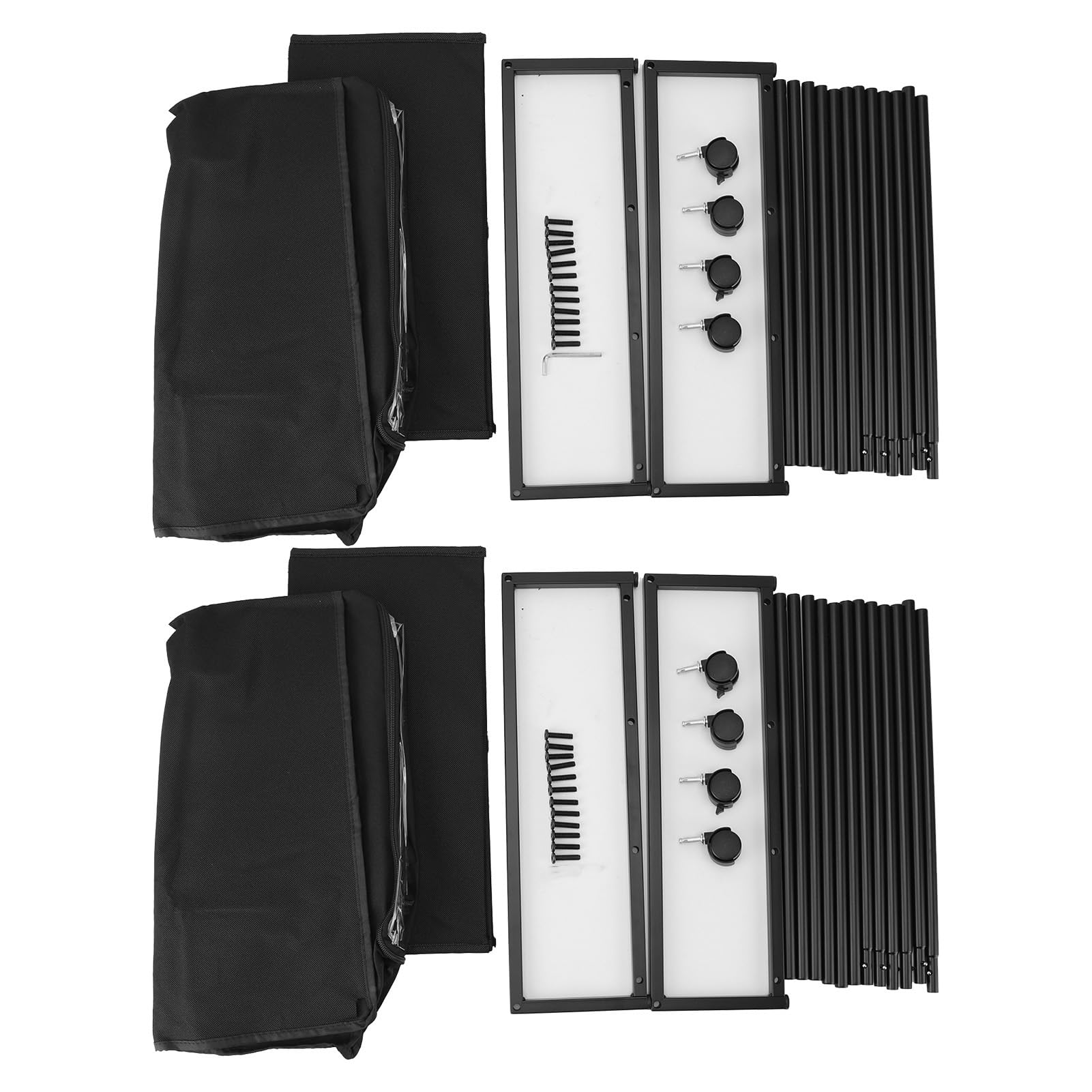 Tonysa Rolling Under Bed Container with Wheels 80x43.5x16cm (2 set)