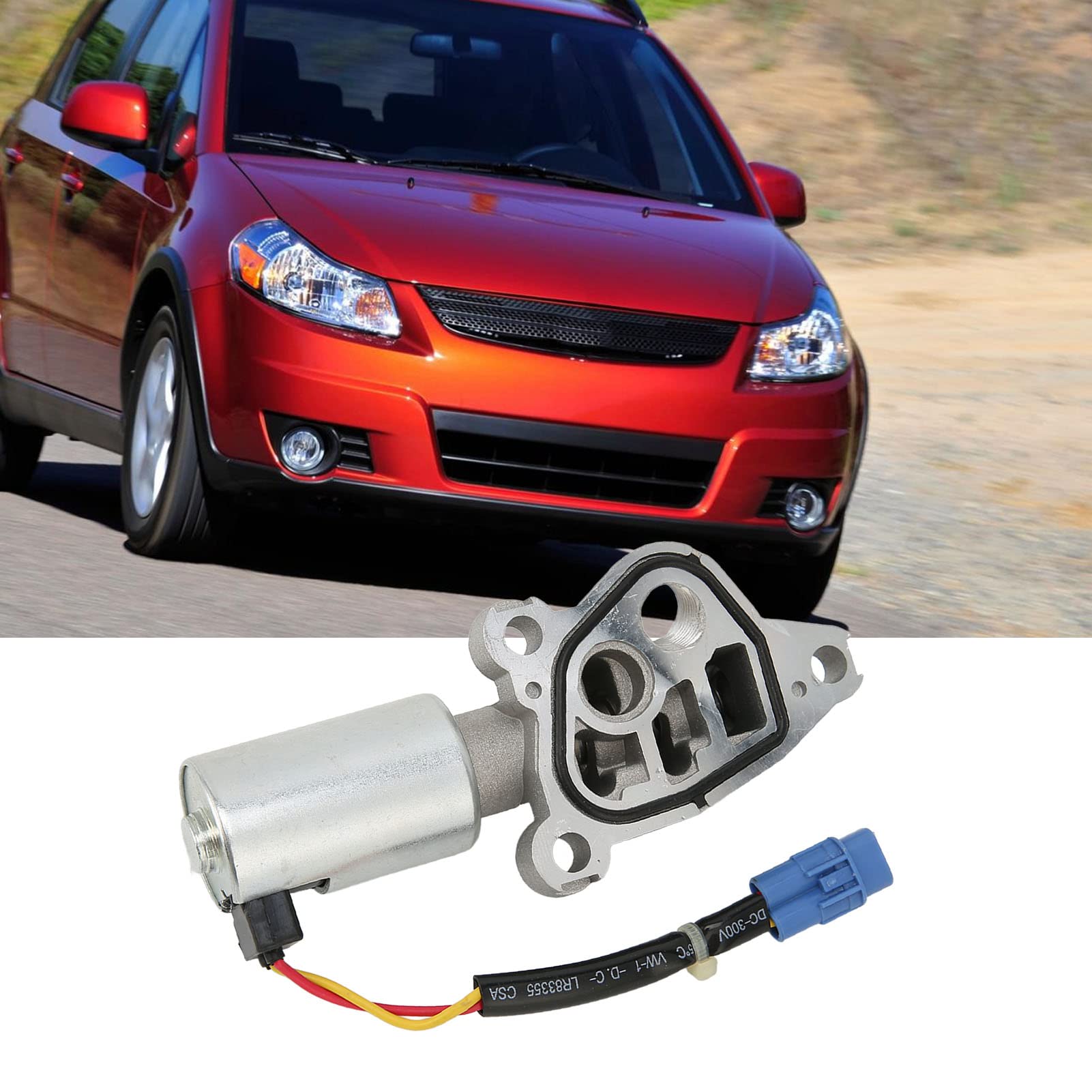 Yctze VVT ​​Elettrovalvola Controllo Olio 16550‑69GE3000 16550-69GE3 Elettrovalvola Olio Metallo VVT Sostituzione per Suzuki SX4 Swift Linana