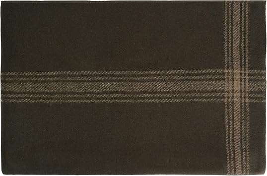 Rothco Striped Outdoor Wool Blanket Heavyweight, Warm, and Comfortable Emergency Cover