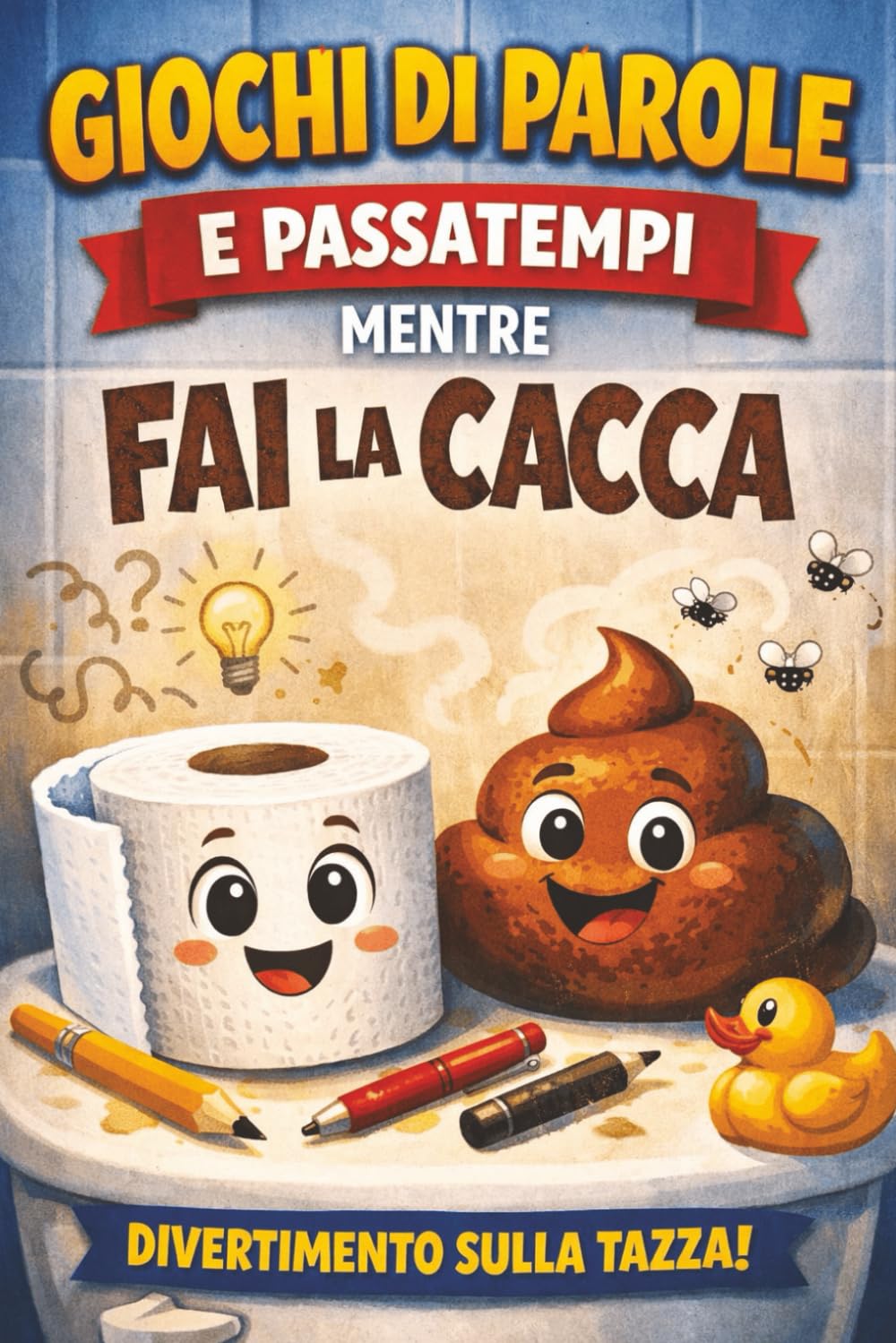 Giochi di parole mentre fai la cacca: Passatempi e giochi di parole mentre fai la cacca : Cruciverba e altri giochi per adulti 6x9 pollici, 110 pagine ... Regalo divertente , Vacanze e Tempo libero