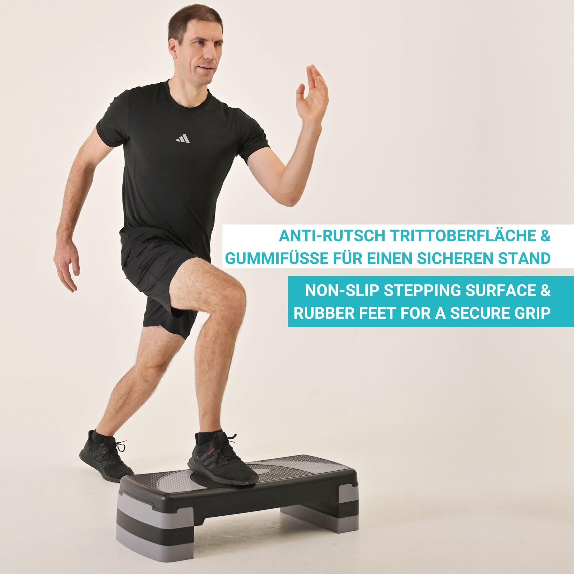 Schildkröt Fitness Stepper, 3fach höhenverstellbar