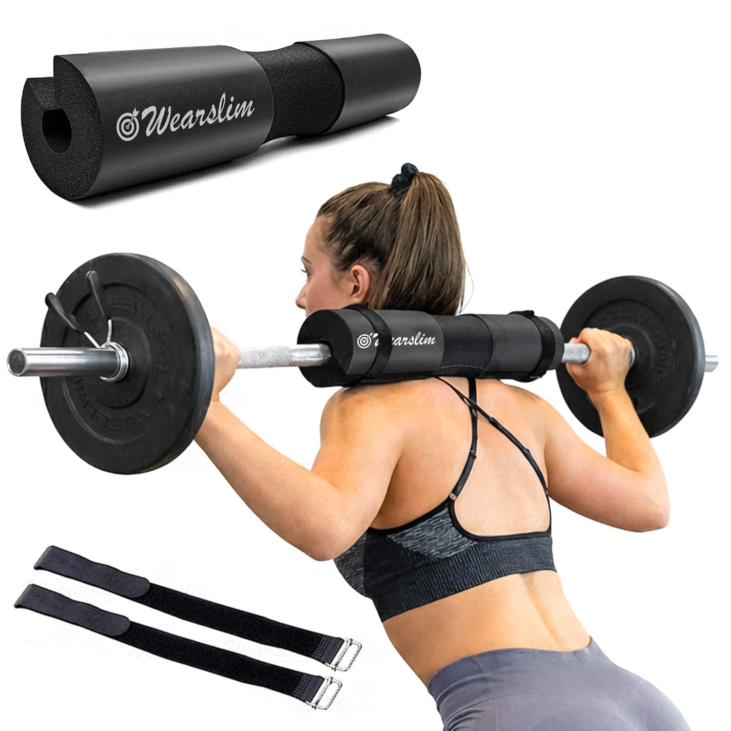 - Foam Professional Barbell Pad, Thick Squat Pad, Weight Lifting Neck And Shoulder Protective Pads, Shoulder Support For Squats, Lunges & Hip Thrusts