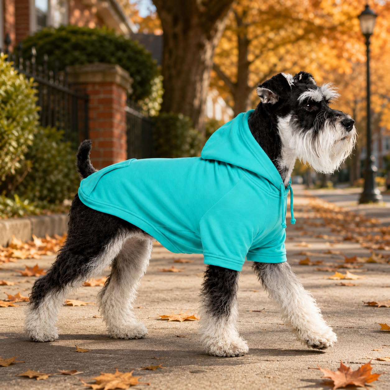 Lovelonglong Abbigliamento per animali domestici Bassotto Vestiti Del Cane Cappotto Felpe con Cappuccio Inverno Autunno Felpa per Bassotto Cani 10 Colori 100% Cotone 2018 Nuovo (D-L, Verde)