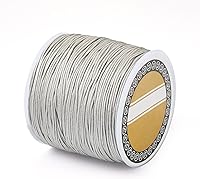 Vista 13 de Cheris - Cuerda de nailon para abalorios de nailon de 0.031 in, color azul, hilo de macramé, para hacer joyas, suministros de envoltura Kumihimo