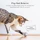 Cheerble Smart Interactive Cat Toy, Automatic Moving Bouncing Rolling Ball for Indoor Cat Kitten, Peppy Pet Ball with Lights and Bell, Grey Product Image 5