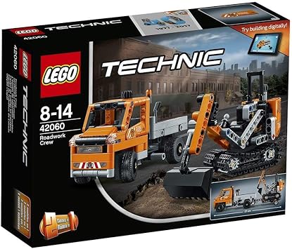 LEGO Technic 42060 - ألعاب بناء مركبات بناء الطرق