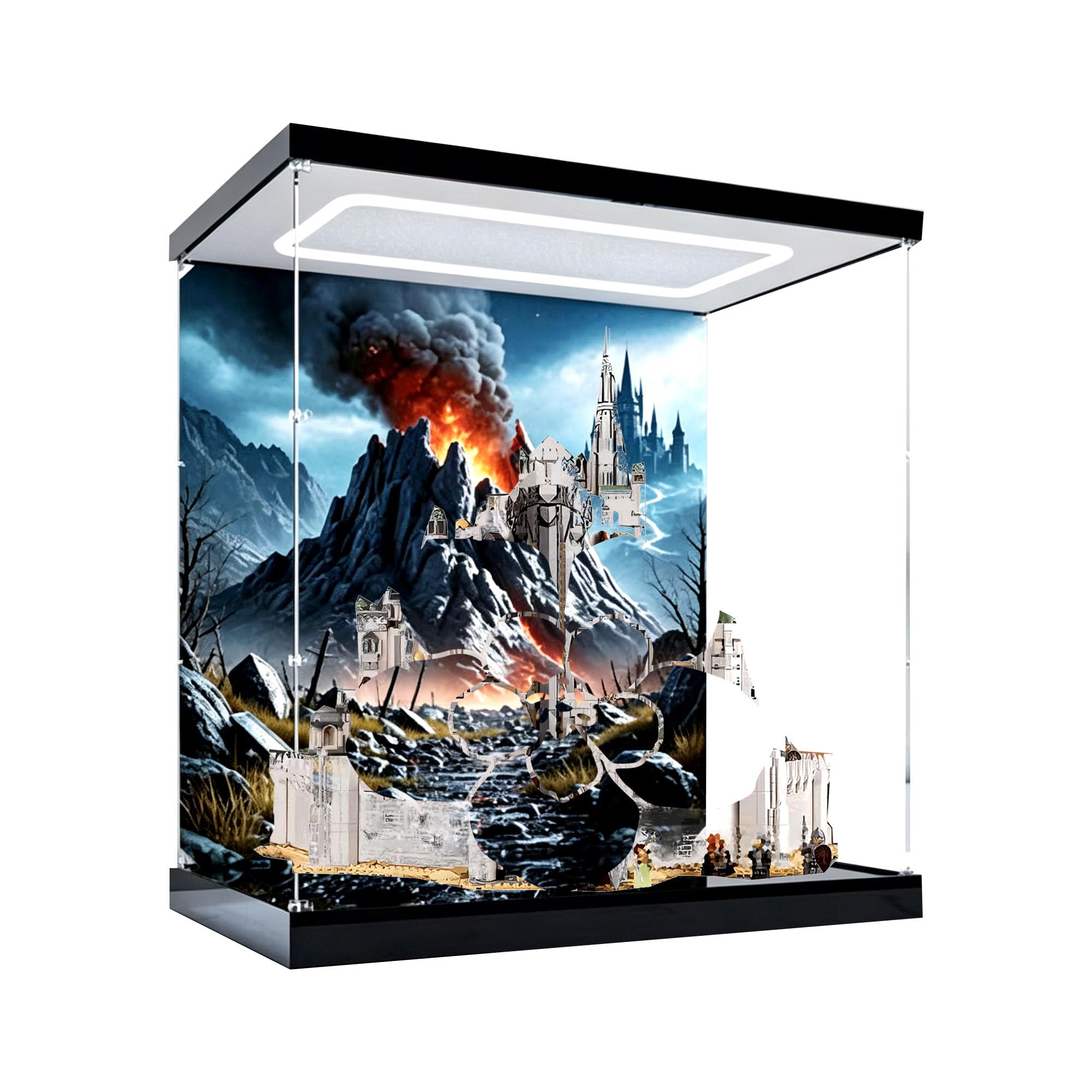 Clear Acrylic Showcase Box for Le-go 11377 Sets (Lightbox 1)