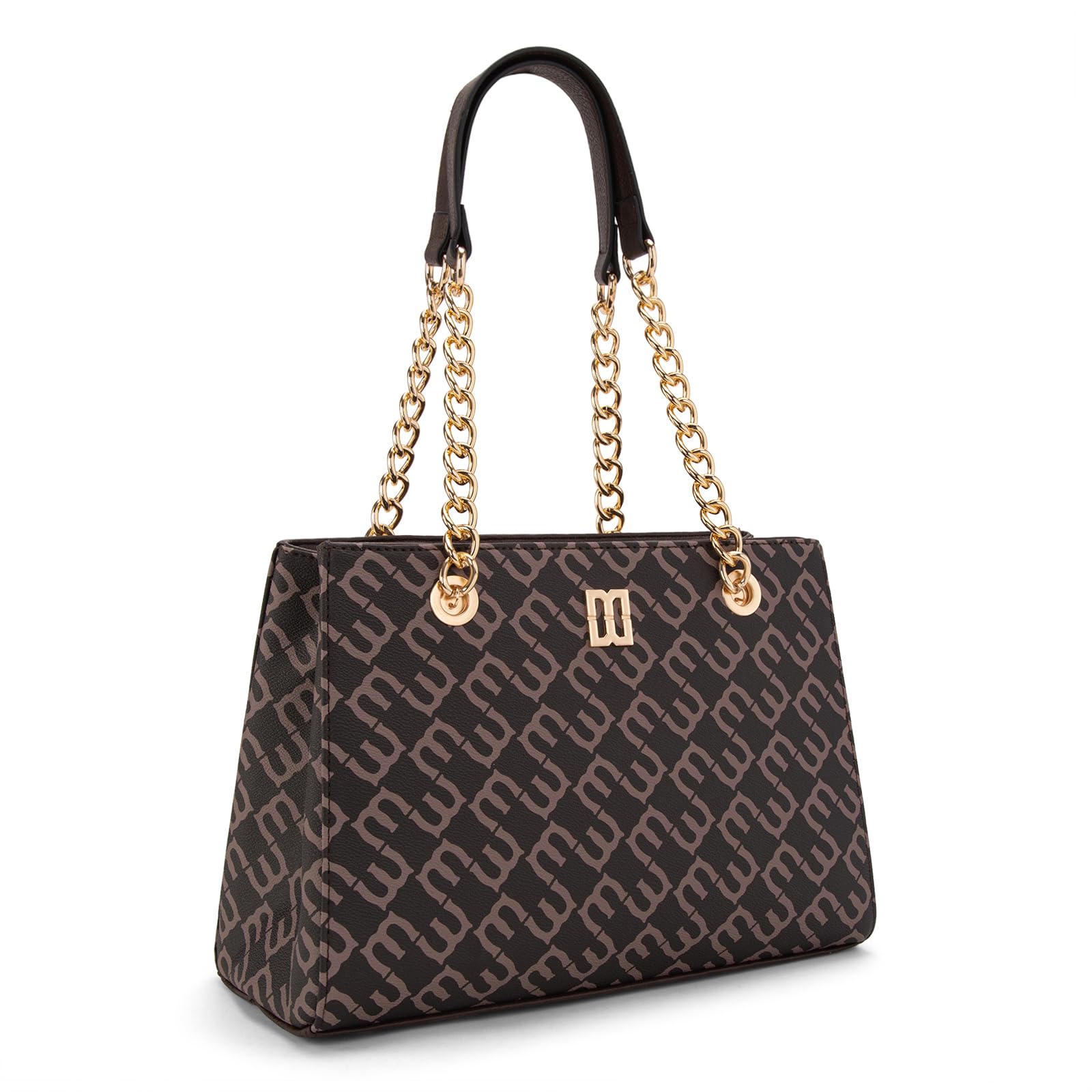 Montana West MEDIUM Tote Bag for Women Quilted Chain Handbags Shoulder Purse