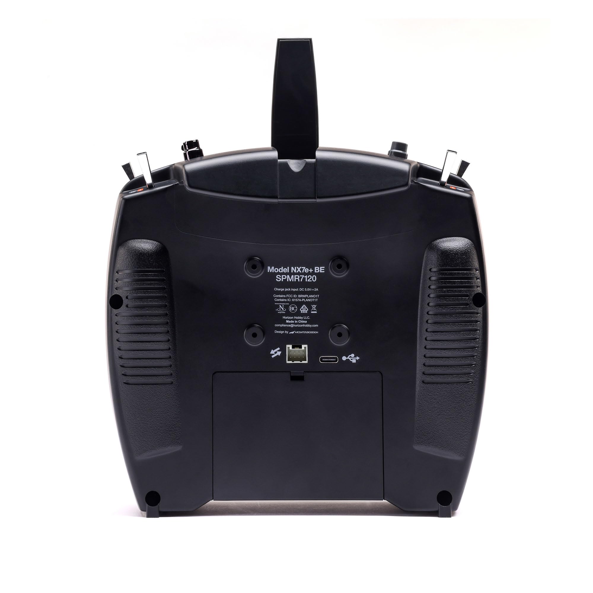 Spektrum NX7e+ 14-Kanal 2,4GHz DSMX-Fernsteuerung (Black Edition) Li-Ion-Akku, USB-C, 2,8″ Farbdisplay, 250-Modellspeicher