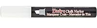 Vista 2 de Uchida 483-C-0 Chisel Tip Bistro Chalk Marker, White
