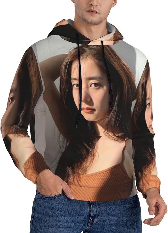 Amazon Co Jp 新木優子 3 パーカー フーディー スウェット かっこいいパーカー メンズ レディース 長袖 秋服 冬服 トレーナー フーデッドスウェットシャツ ファッション