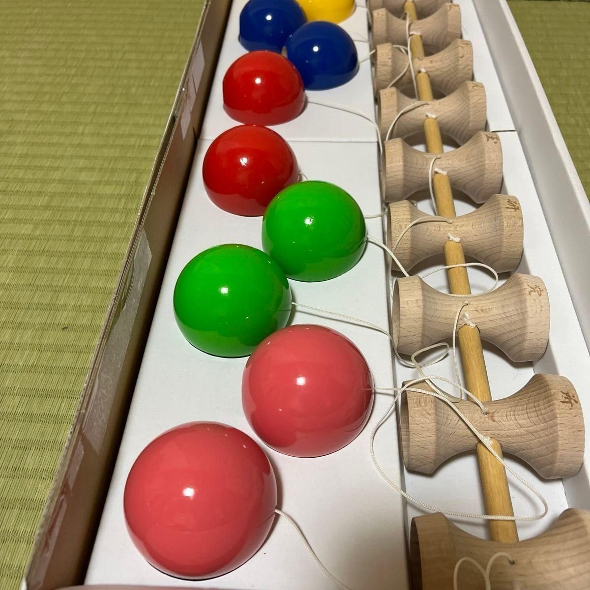 10連けん玉 山形工房 国産品 秋元けん玉研究所 けん玉 :: 日本けん玉