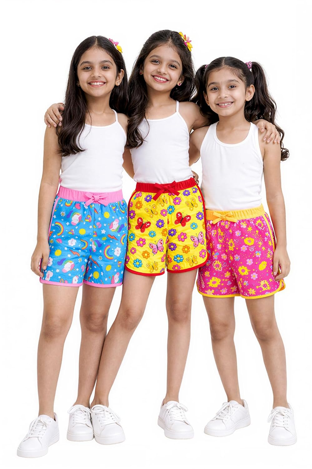 Triviso Kid Girls Shorts Soft and Breathable Summer wear Girls Shorts 2 Year to 15 Years Pack of 3 - Review, Price and Buying Guide
