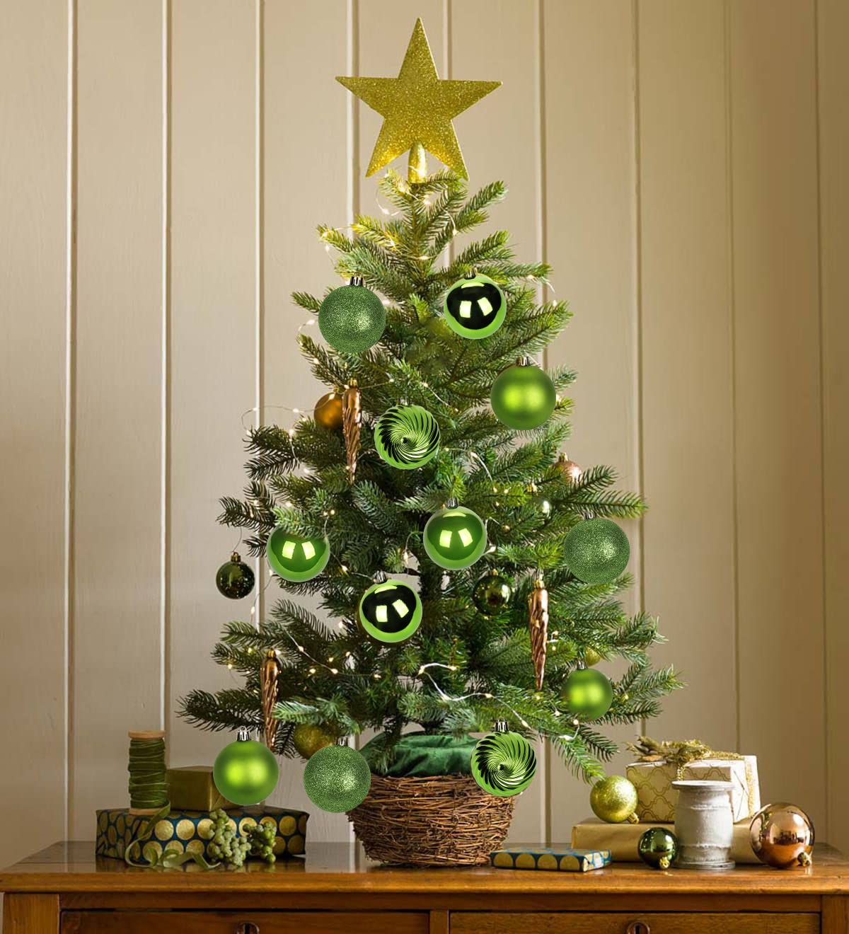 Plüsch-Weihnachtsstiefel Ornamente - Mini Deko Für Baum & Fest