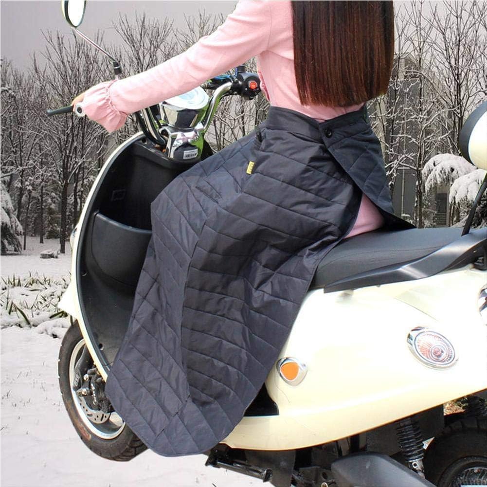 Housse De Tablier De Protection De Moto pour Les Genoux, Jupe en Coton Coupe-Vent épaisse D’Hiver pour Scooter, Couvre-Jambes De Taille De Genou Chauds Et Imperméables, B