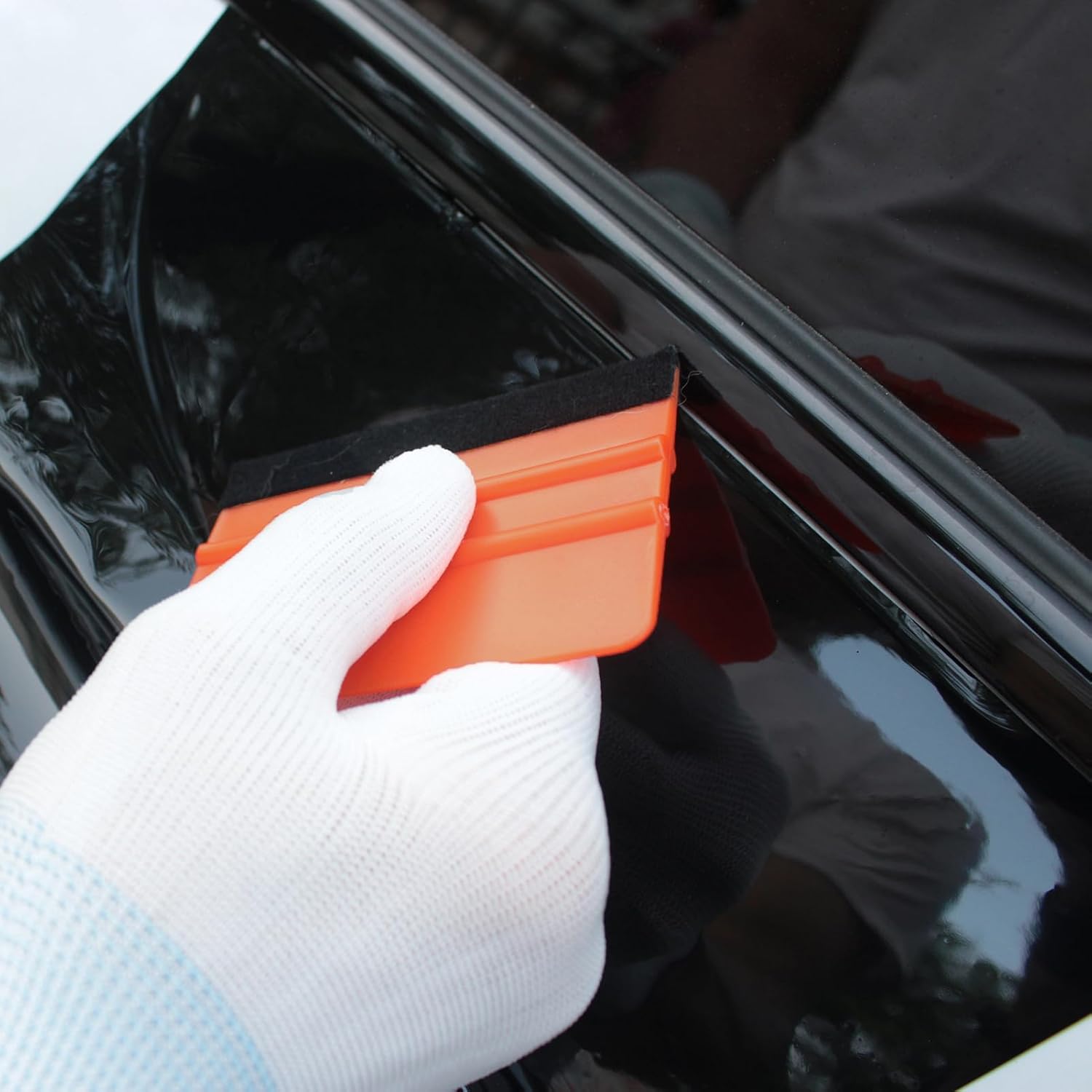 Spanno Heat Gun for Vinyl Wrap, Car Flim Installation Tools Car Window Tinting Tool Kit Include Heat Gun, Squeegees, Vinyl Cutter and Gloves
